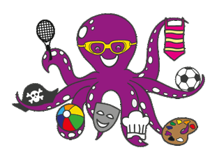 Octopus with goggles